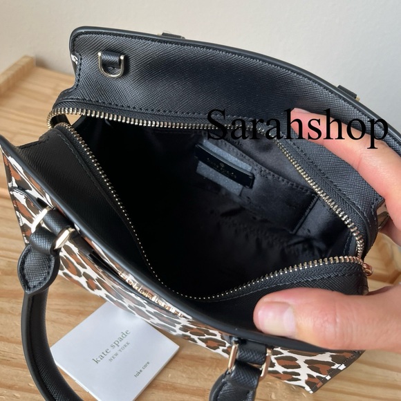 ♠️Kate Spade Madison Spotted Leopard Small Satchel - Picture 11 of 15